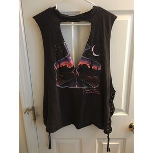 Cutout Muscle Tee